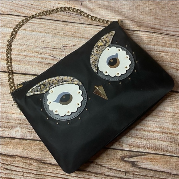 Kate Spade RARE Star Bright OWL Madelyn Crossbody - Picture 3 of 9